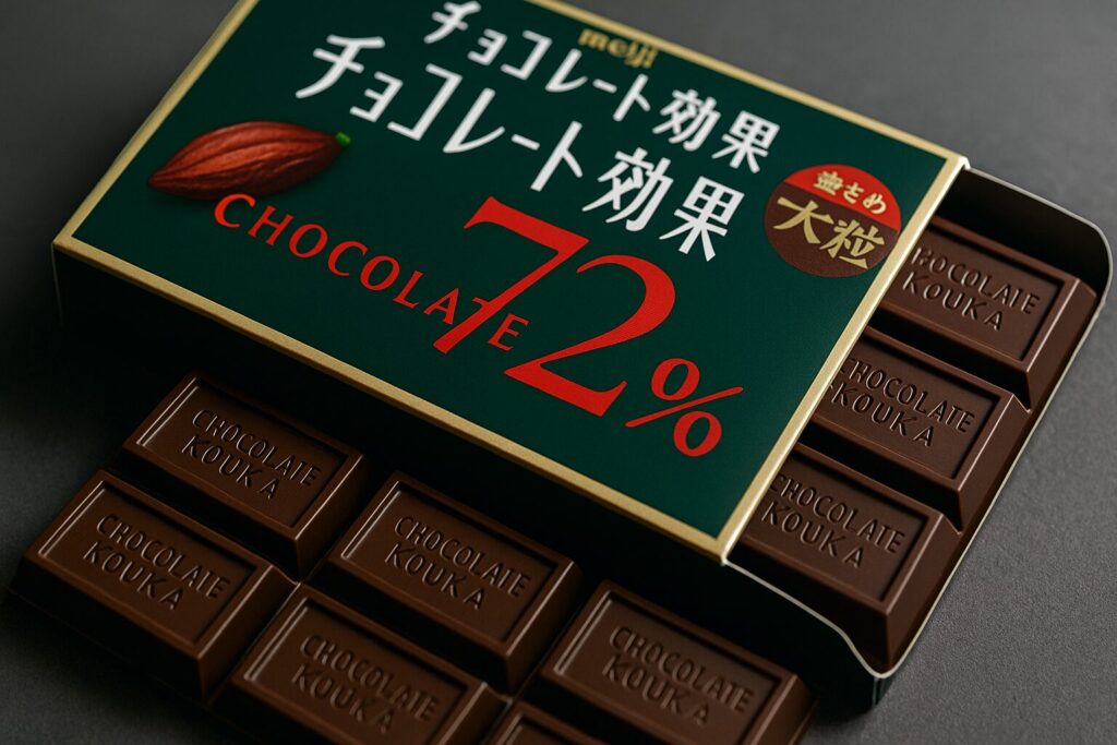 チョコレート効果72のダイエットへの影響