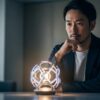 auひかりのONU交換時期について考えている日本人男性。