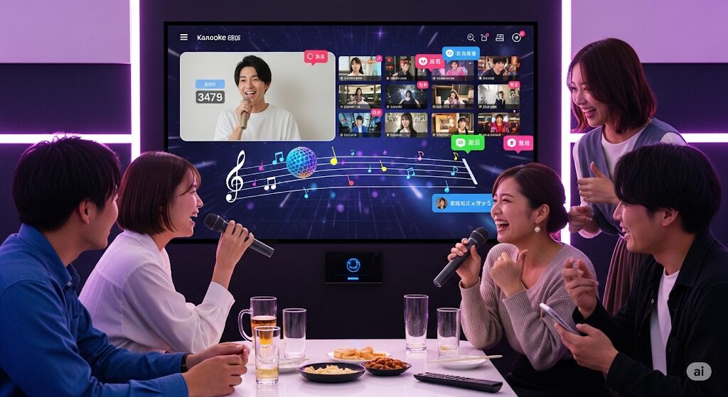 DAMとジョイサウンドの会員サービスの違いを解説。DAMともで歌唱力を磨くか、うたスキで全国の仲間と盛り上がるか。