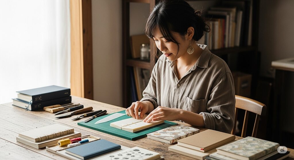 マッチングアプリで質問に答えるだけの女性に、メッセージで質問させるための魅力的なプロフィール作り。趣味に没頭する日本人女性。