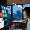 U-NEXT コミュファ光の料金や特徴を解説する記事の概要を表す画像。インターネットサービスとエンタメを楽しむ様子。